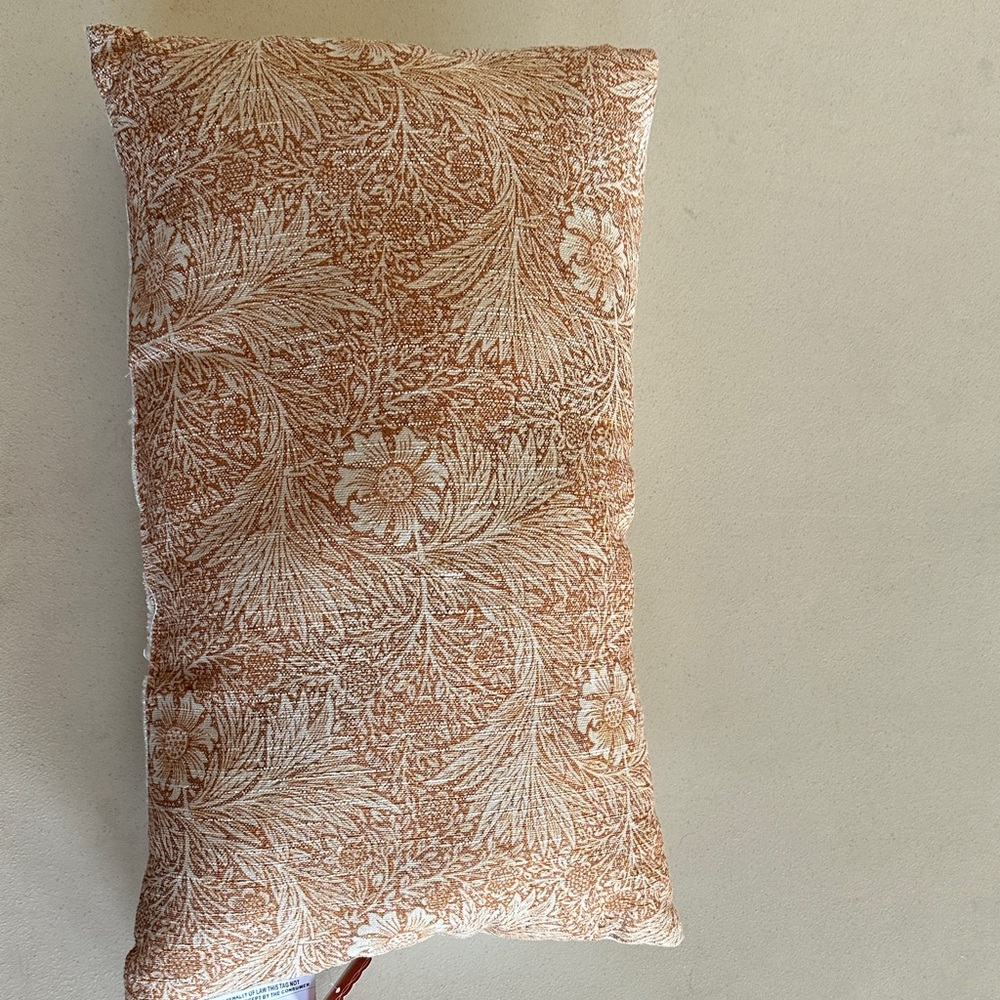 Floral Patterned Pillow NWT